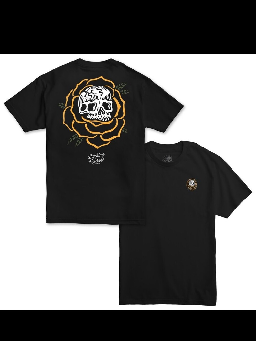 Lurking Class By Sketchy Tank Rose Black T-Shirt